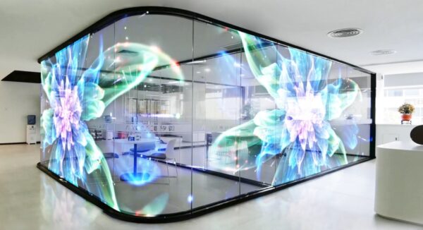 TRANSPARENT LED Wall DISPLAY