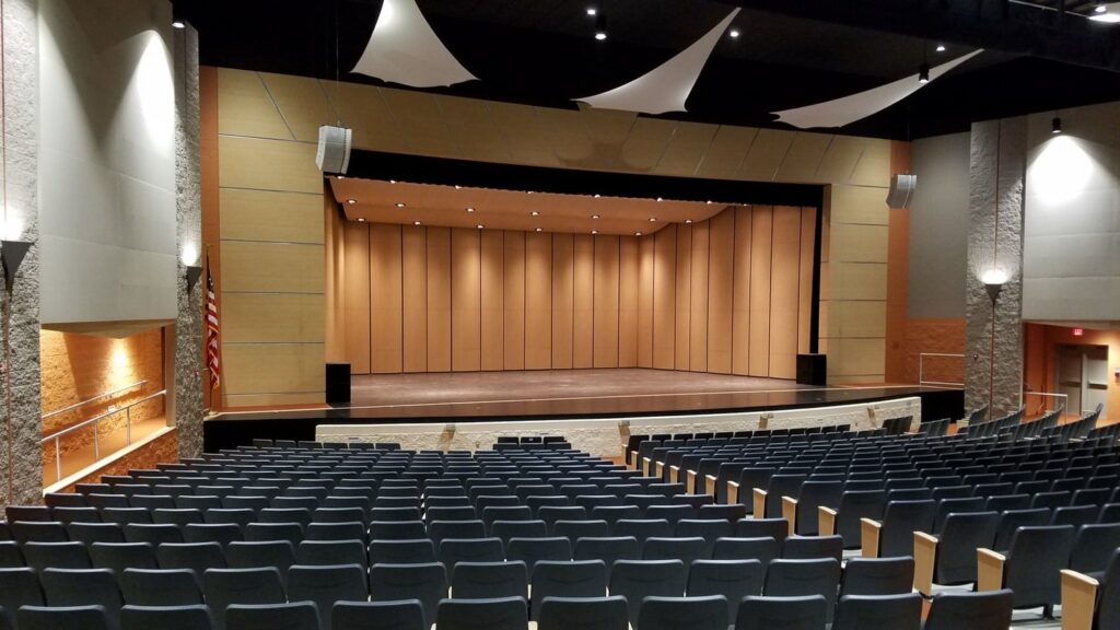 stage curtain for auditorium Audio Visual Supplier in Gurugram